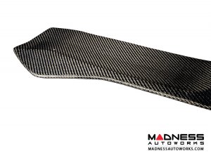Alfa Romeo Giulia Front Spoiler - Carbon Fiber - QV Style - V2 - Feroce Carbon - Sport/ Ti/ Veloce